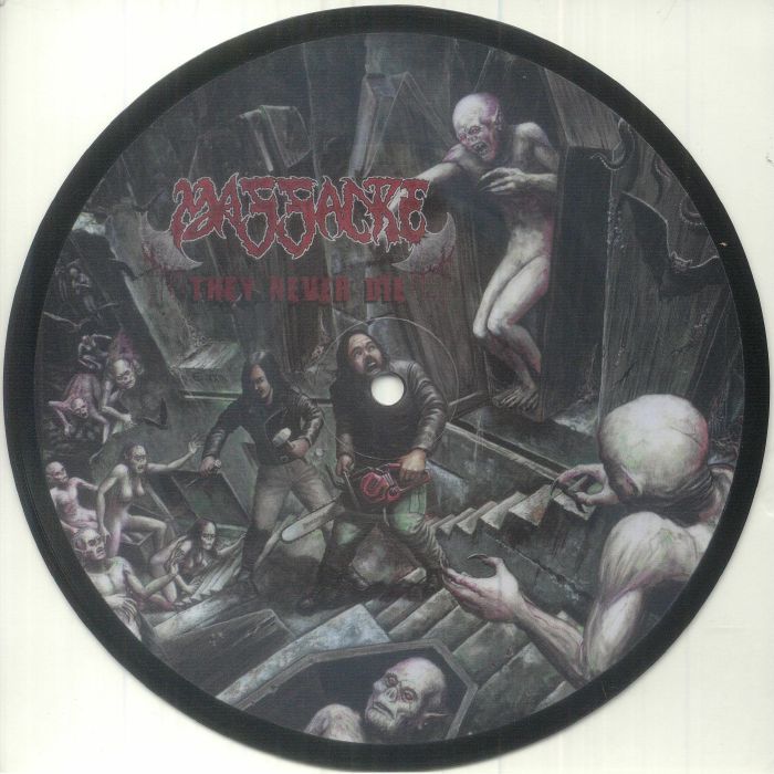 MASSACRE - They Never Die vinyl sleeve