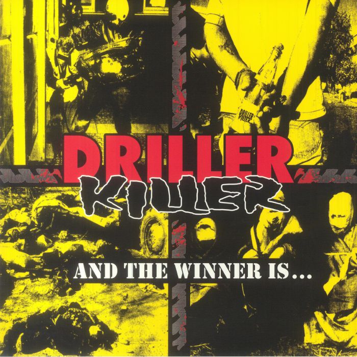 DRILLER KILLER - And The Winner Is vinyl sleeve
