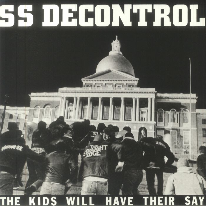 SS DECONTROL aka SSD - The Kids Will Have Their Say (remastered) vinyl sleeve