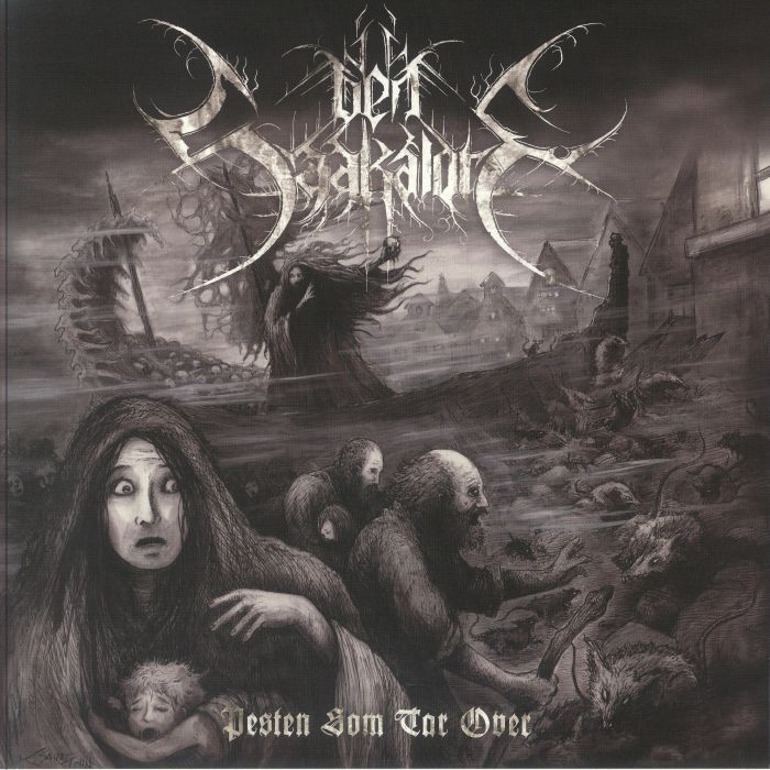 DEN SAAKALDTE - Pesten Som Tar Over vinyl sleeve