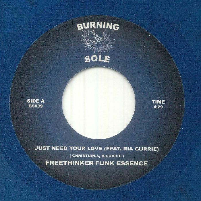 FREETHINKER FUNK ESSENCE - Just Need Your Love vinyl sleeve