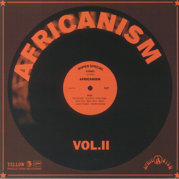 VARIOUS - Africanism Vol II vinyl sleeve