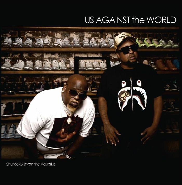 SHURLOCK/BYRON THE AQUARIUS - Us Against The World vinyl sleeve