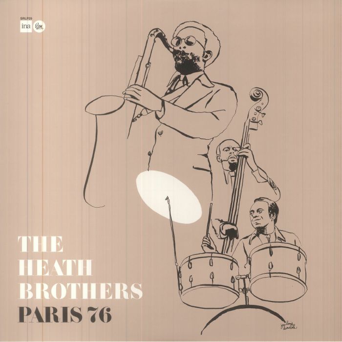 HEATH BROTHERS, The - Paris '76 vinyl sleeve