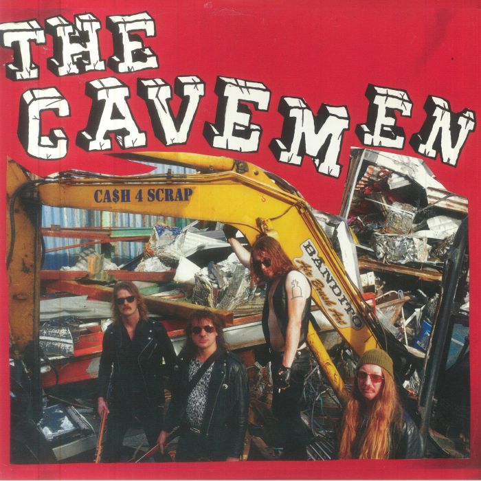 CAVEMEN, The - Cash 4 Scrap vinyl sleeve