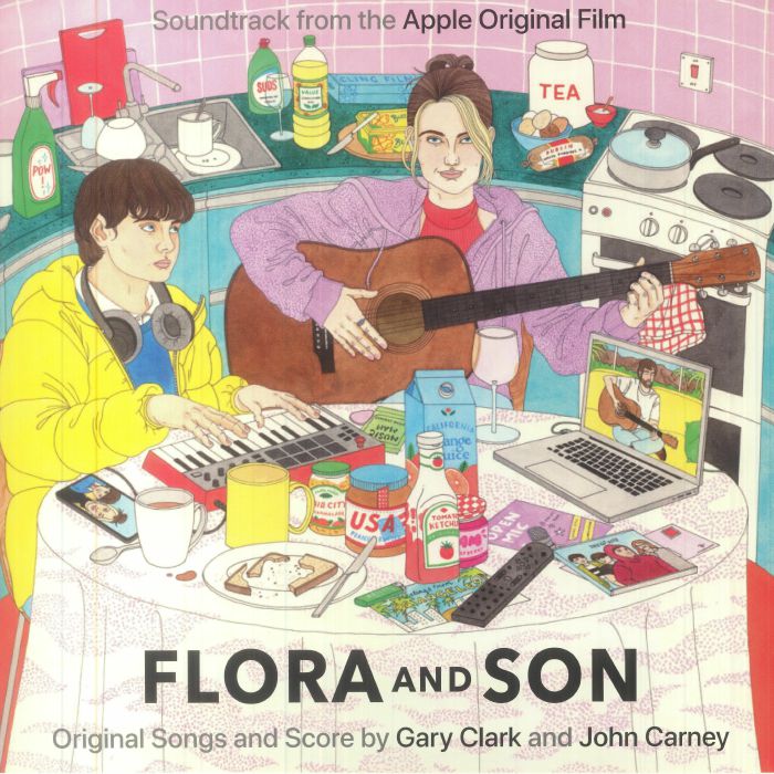 CLARK, Gary/JOHN CARNEY/VARIOUS - Flora & Son (Soundtrack) vinyl sleeve