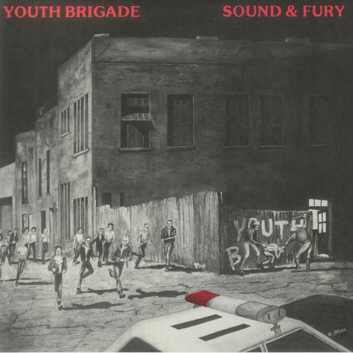 YOUTH BRIGADE - Sound & Fury (remastered) vinyl sleeve