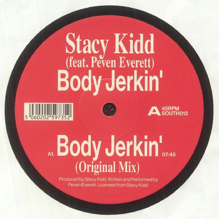 KIDD, Stacy feat PEVEN EVERETT - Body Jerkin' vinyl sleeve