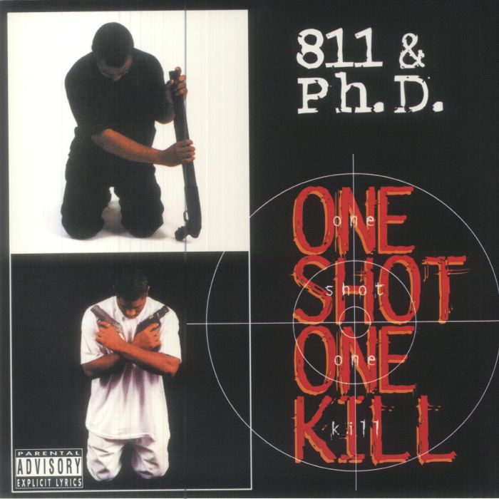 811 & PHD - One Shot One Kill (reissue) vinyl sleeve