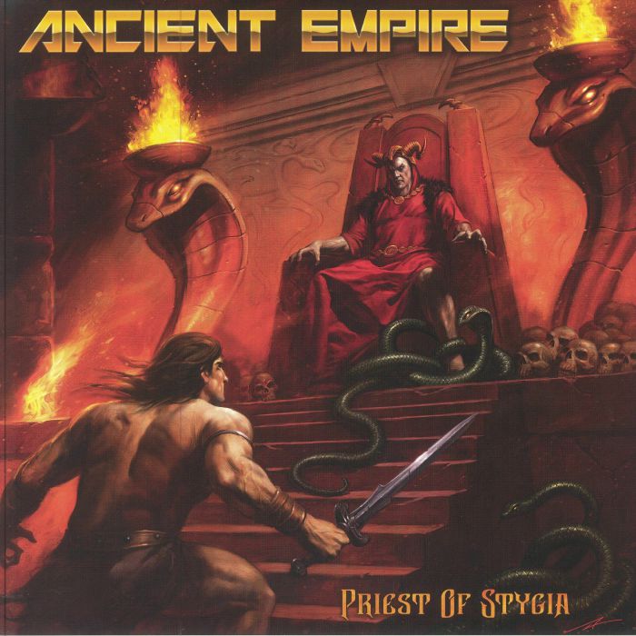 ANCIENT EMPIRE - Priest Of Stygia vinyl sleeve