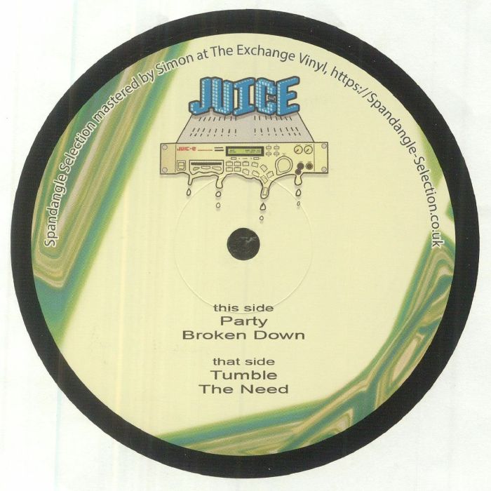 JUIC E - Spandangle Selection Vol 28 vinyl sleeve