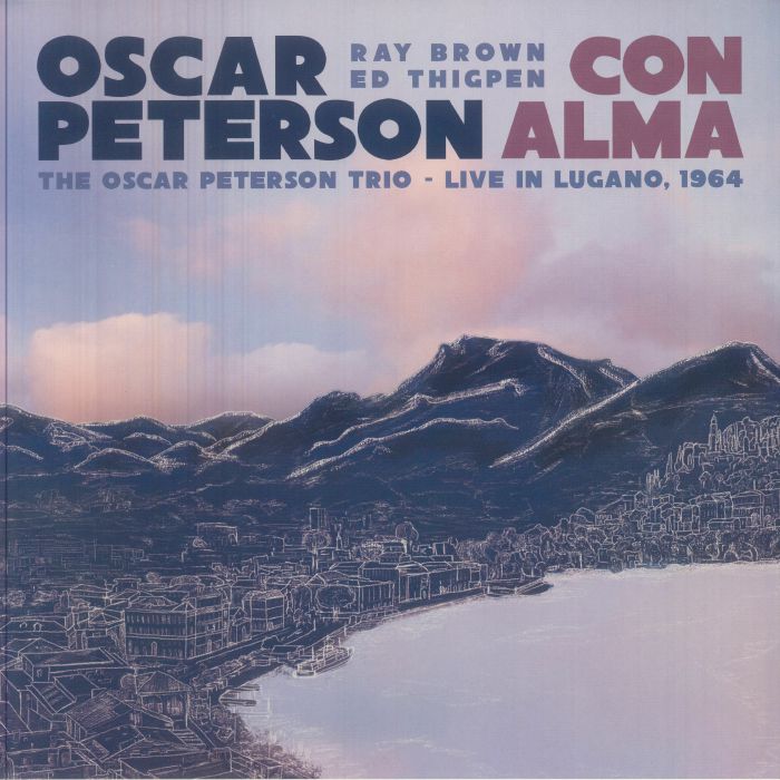 PETERSON, Oscar - Con Alma: The Oscar Peterson Trio Live In Lugano 1964 vinyl sleeve