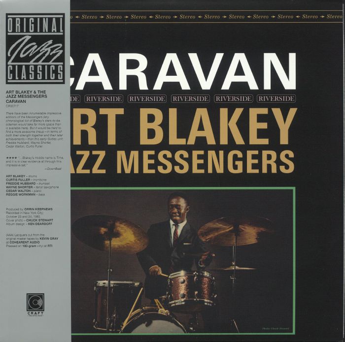BLAKEY, Art/THE JAZZ MESSENGERS - Caravan vinyl sleeve