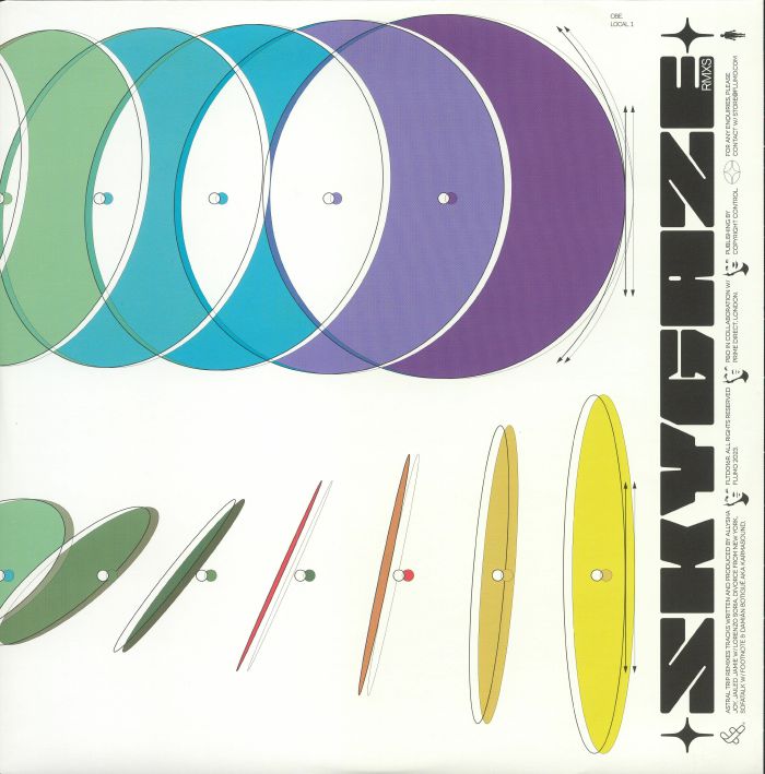 SKYGAZE - Astral Trip Remixes vinyl sleeve