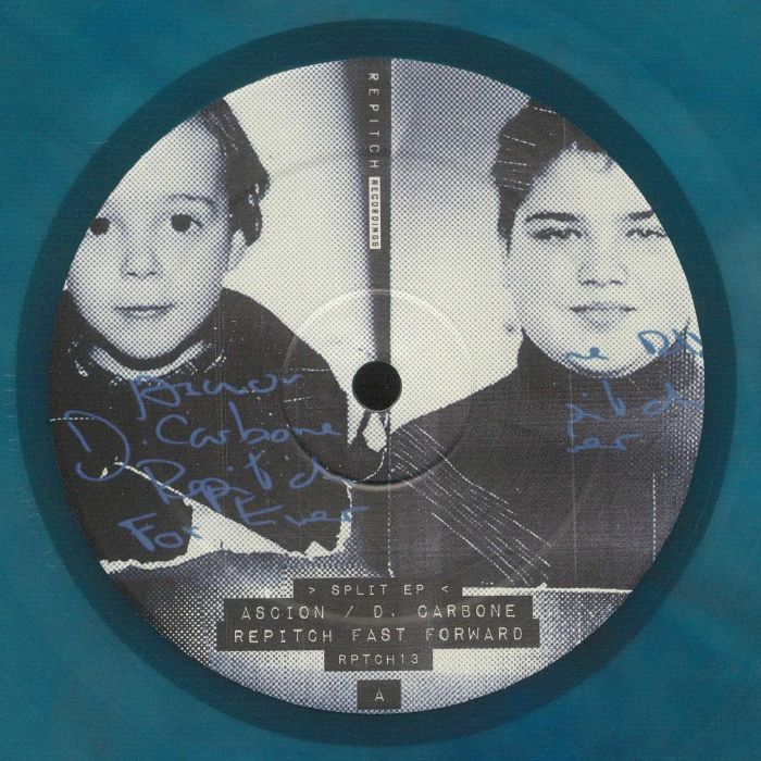 ASCION/D CARBONE - Repitch Fast Forward vinyl sleeve