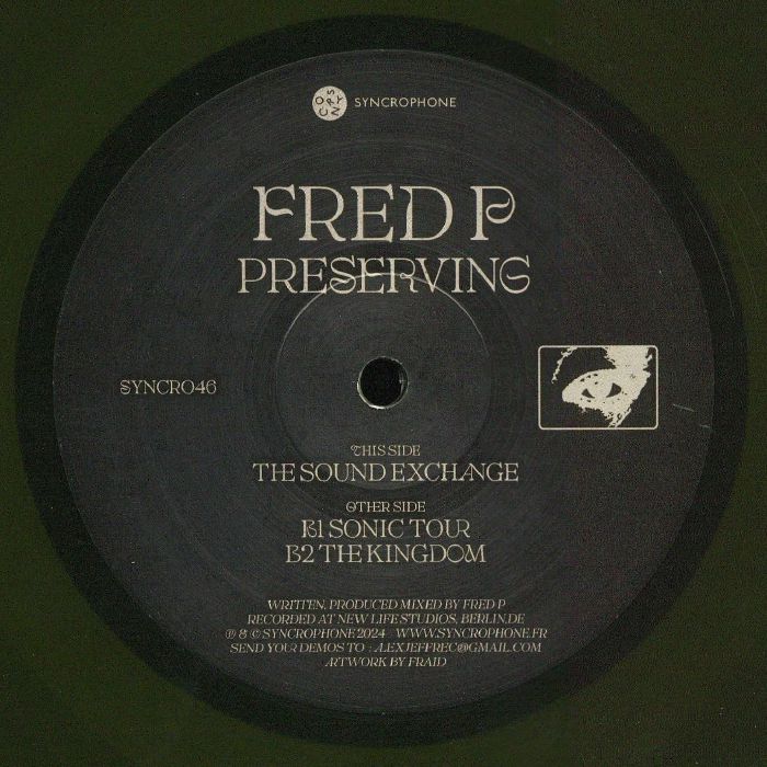 FRED P - Preserving vinyl sleeve