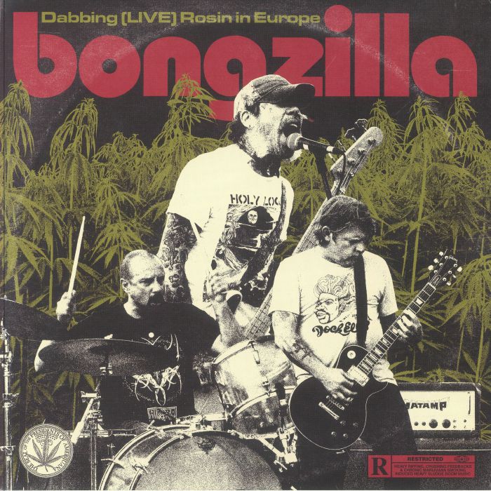 BONGZILLA - Dabbing Live: Rosin In Europe vinyl sleeve