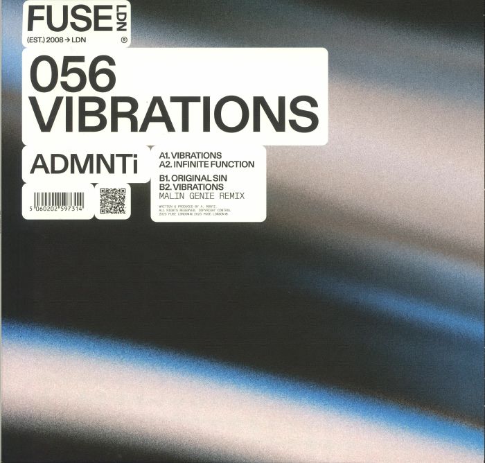 ADMNTI - Vibrations EP vinyl sleeve