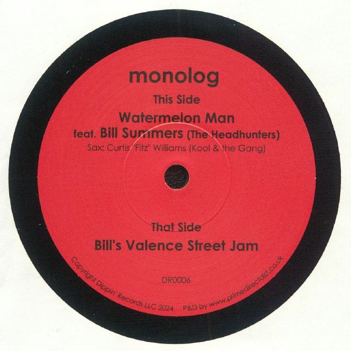 MONOLOG - Watermelon Man vinyl sleeve