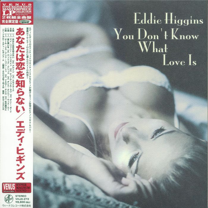 HIGGINS, Eddie - You Don't Know What Love Is (reissue) vinyl sleeve