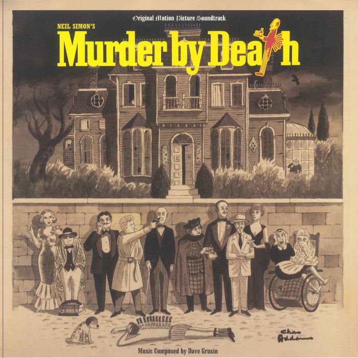 GRUSIN, Dave - Murder By Death (Soundtrack) vinyl sleeve