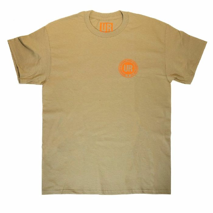 UNDERGROUND RESISTANCE - Underground Resistance Workers T-Shirt (tan, medium) vinyl sleeve